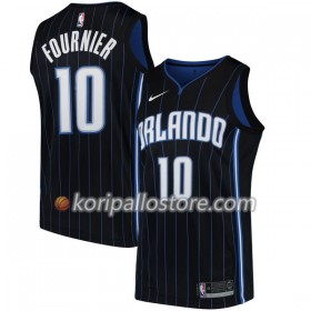Orlando Magic Evan Fournier 10 Nike 2017-18 Musta Miesten Pelipaidat Swingman 